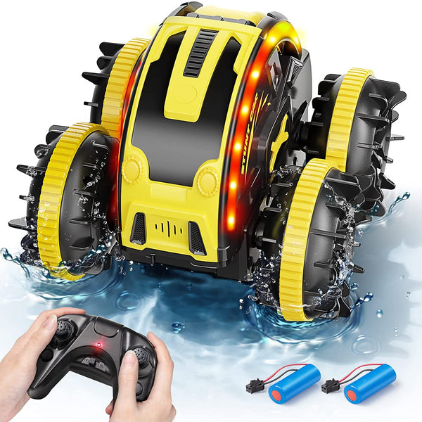 Dodoelephant Amphibious RC Car 2.4 GHz Remote Control Boat Waterproof Stunt Cars