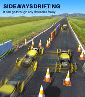 Dodoelephant Gravity Sensor RC Car with On and Off Road Transform Mode