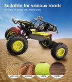 DoDoeleph 2201A On And Off-Road RC Truck 2WD 2.4 GHz with 2 Rechargeable Batteries