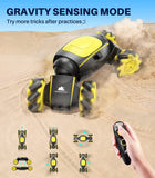 Dodoelephant Gravity Sensor RC Car with On and Off Road Transform Mode