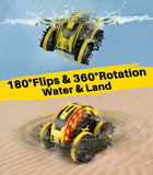 Dodoelephant Amphibious RC Car 2.4 GHz Remote Control Boat Waterproof Stunt Cars